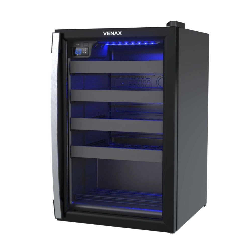 Adega Climatizada Venax Piubella 100 82l 24 Garrafas Preto 127v