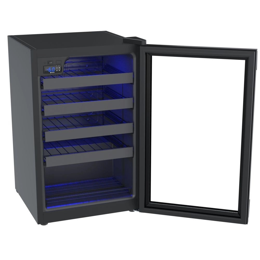 Adega Climatizada Venax Piubella 100 82l 24 Garrafas Preto 127v