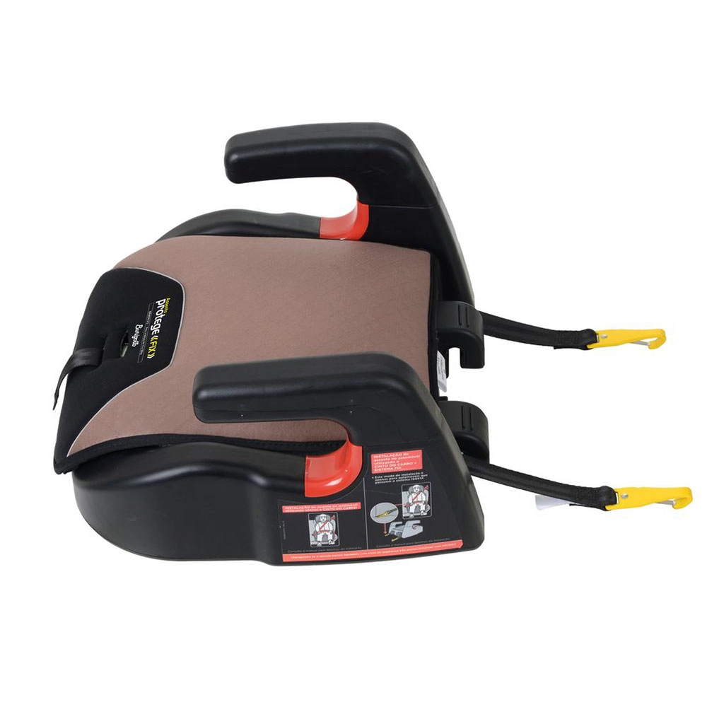 Assento de Elevação Burigotto Protege Fix Booster Infantil 15 a 36 Kg Caramelo