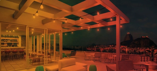 Brunch de domingo em rooftop no Rio de Janeiro (RJ)