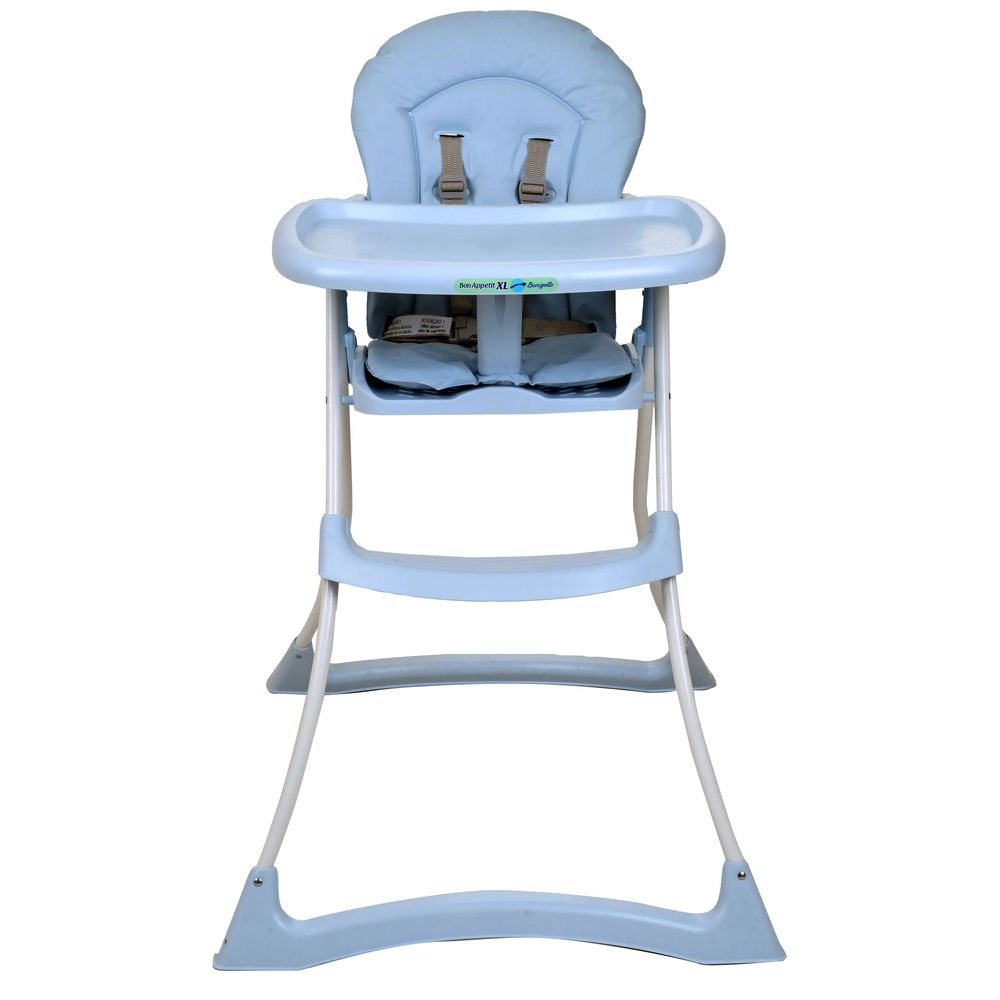 Cadeira de Alimentação Burigotto Bon Appetit Xl 6 Meses até 15 Kg Baby Blue Azul