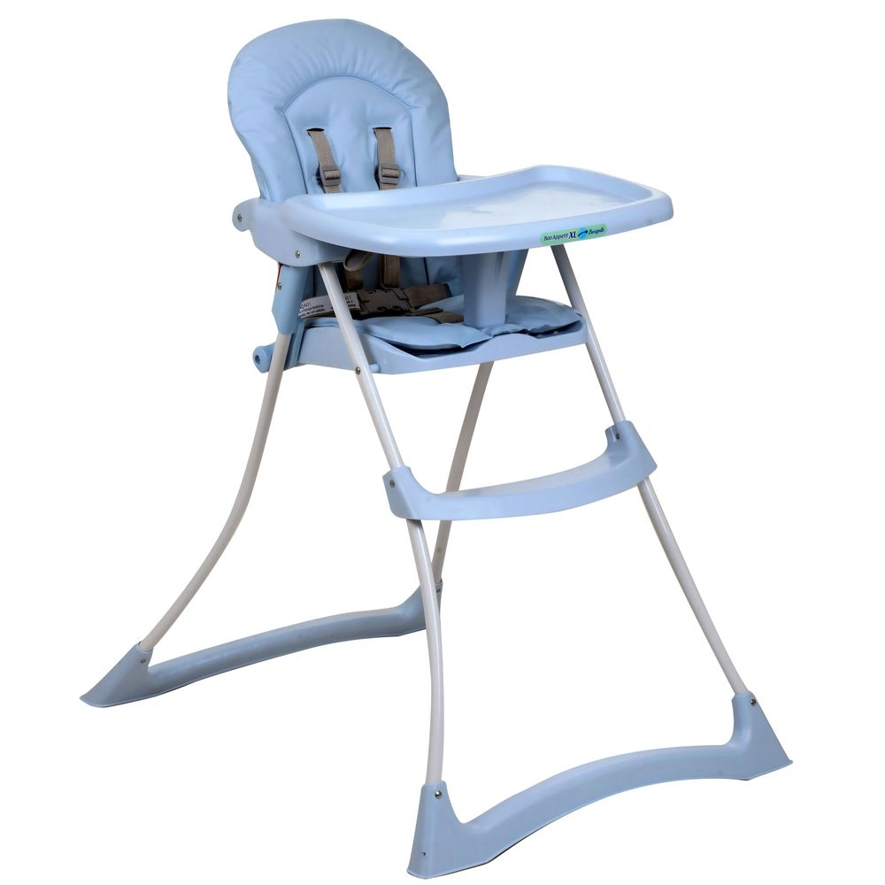 Cadeira de Alimentação Burigotto Bon Appetit Xl 6 Meses até 15 Kg Baby Blue Azul