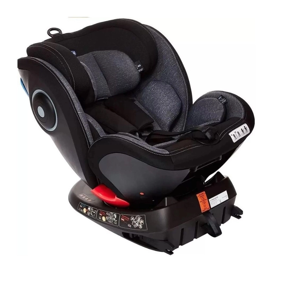 Cadeira para Auto Chicco Seat4fix Ombra 0 a 36 Kg com Isofix Cinza com Preto