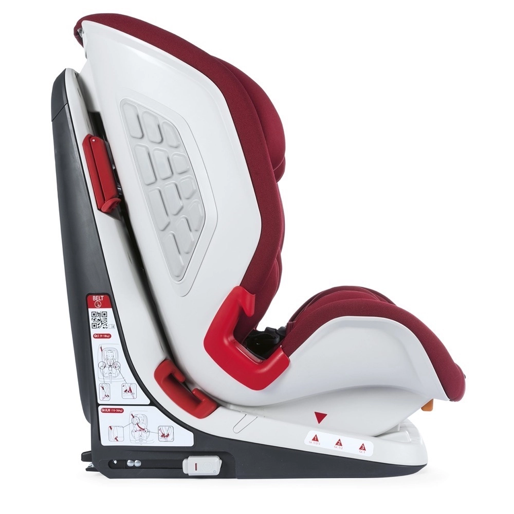 Cadeira para Auto Chicco Youniverse Fix 9 a 36 Kg Red Passion