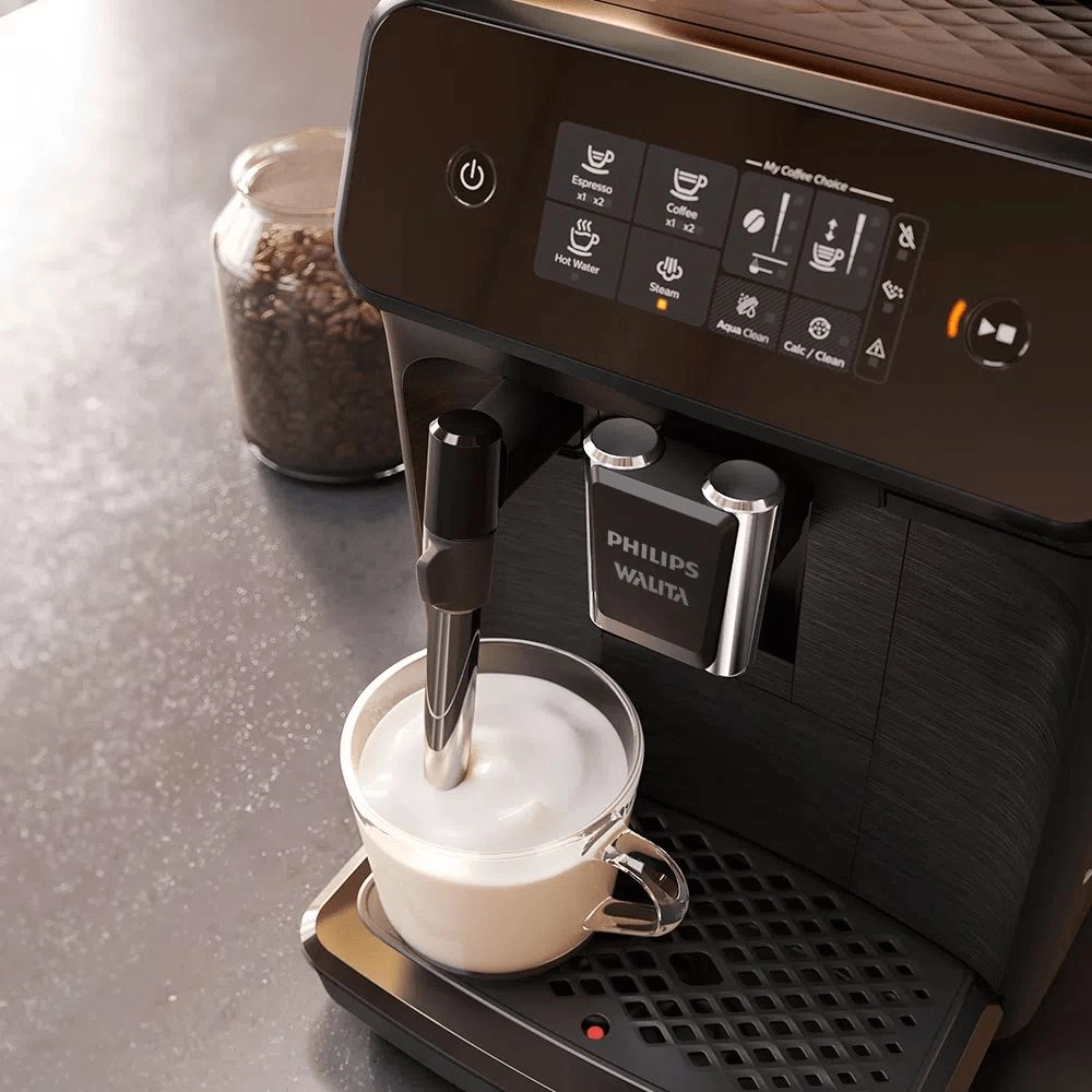Cafeteira Espresso Philips Walita 1500w Série 1200 Automática EP1220 Preta