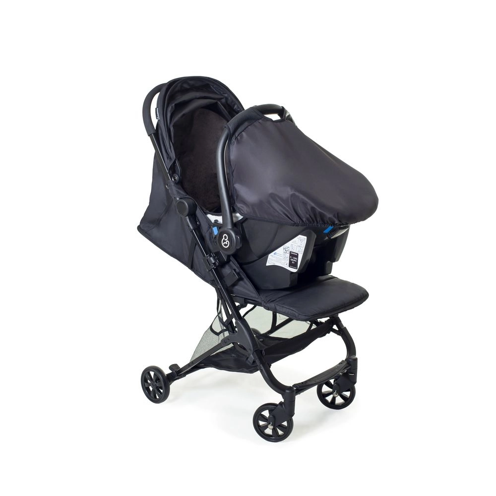 Carrinho de Bebê Galzerano Bali de 0 Meses até 15kg Preto