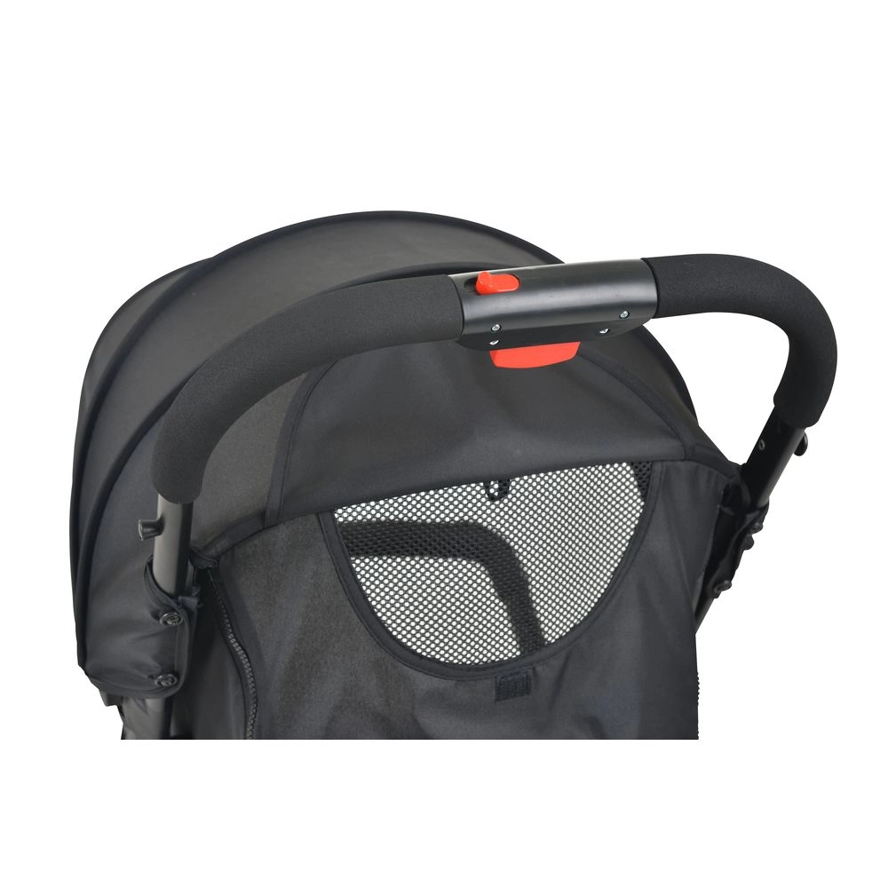 Carrinho de Bebê para Passeio Burigotto Zap 0 Meses até 15 Kg Black Preto