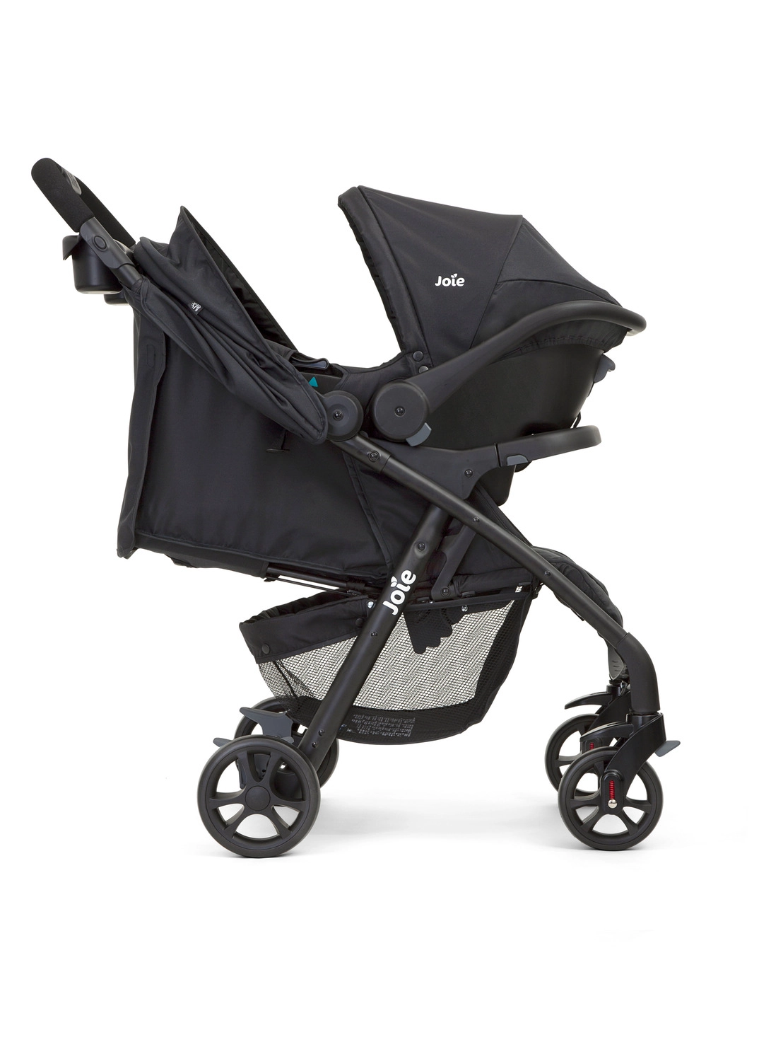 Carrinho de Bebê Travel System Joie Muse Preto