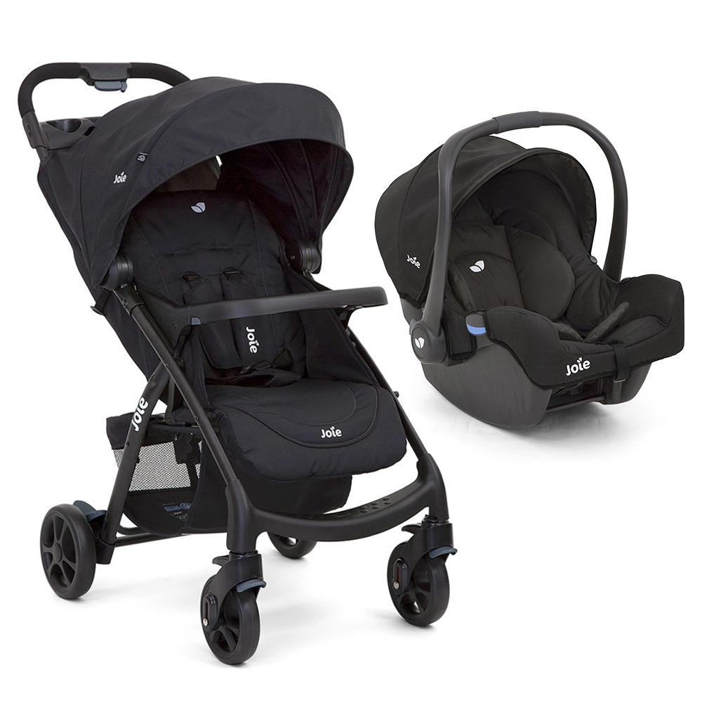 Carrinho de Bebê Travel System Joie Muse Preto
