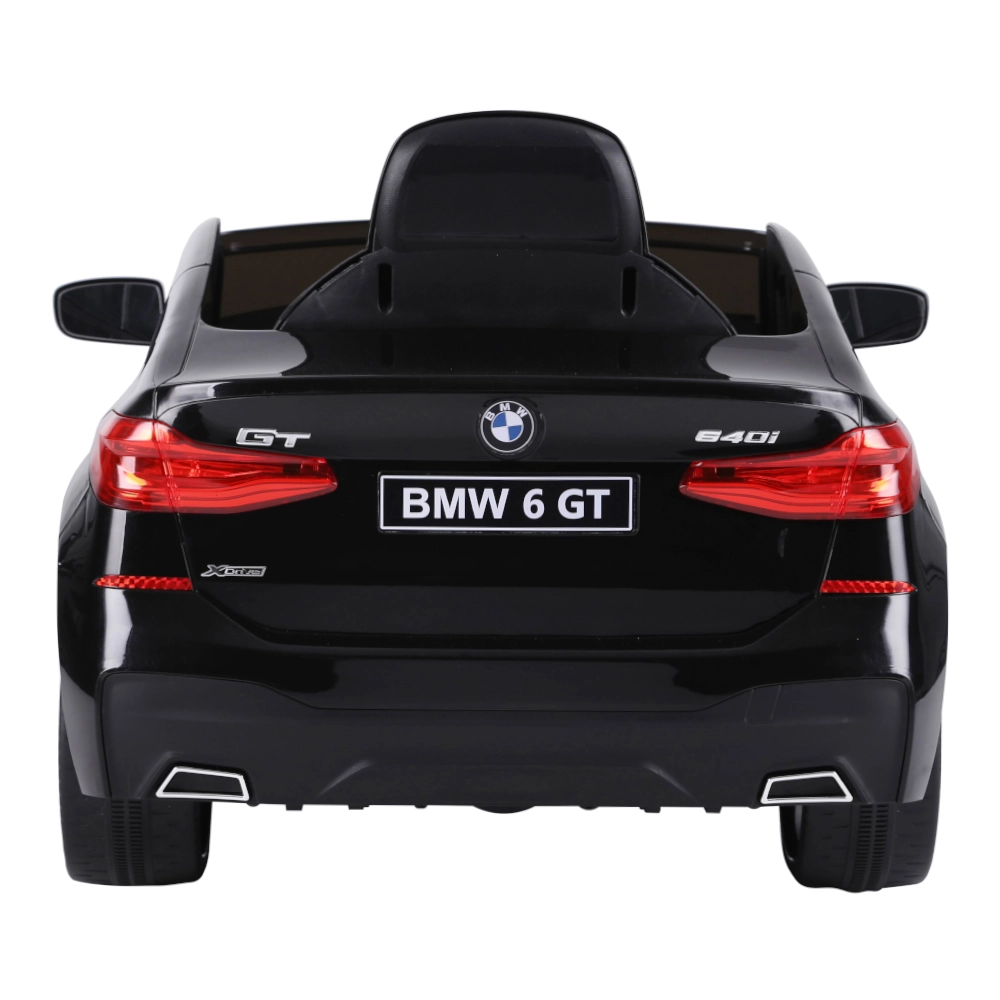 Carrinho Eletrico Infantil Bmw 6 Gt Gran Turismo, 12v com Controle Remoto Belfix Bel Brink Preto