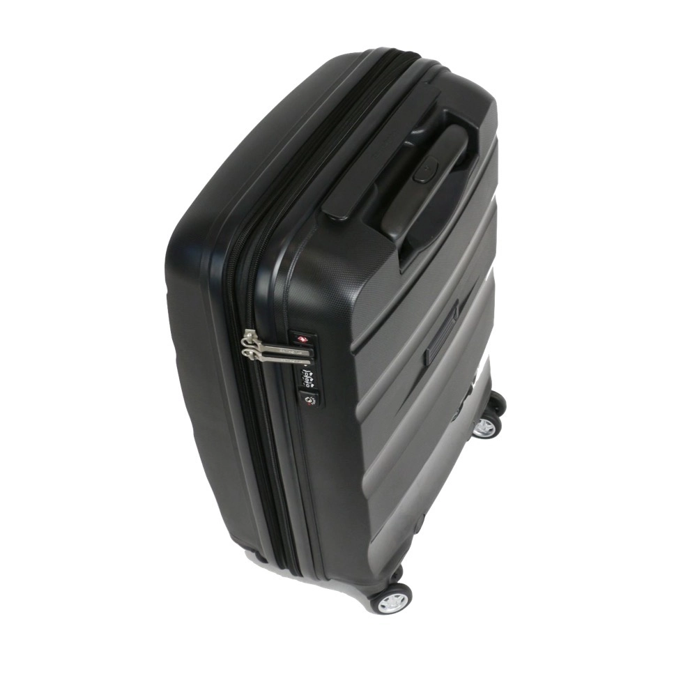 Conjunto de Malas de Viagem Expansível em Polipropileno Samsonite Spin Air 2pcs P/m Tsa Preta