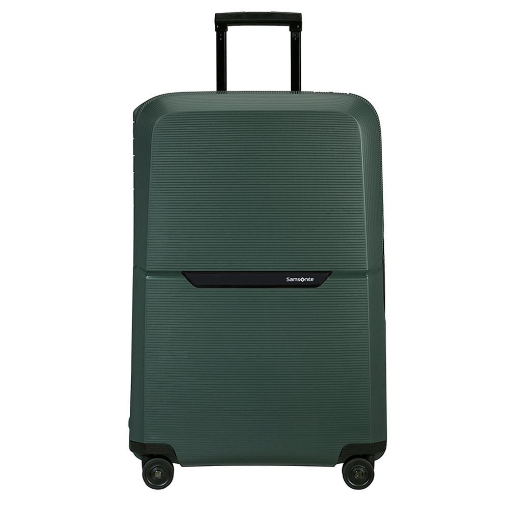 Conjunto de Malas Magnum Eco Samsonite Polipropileno Cadeado Tsa e Rodas Duplas 2 Pçs P/M Verde