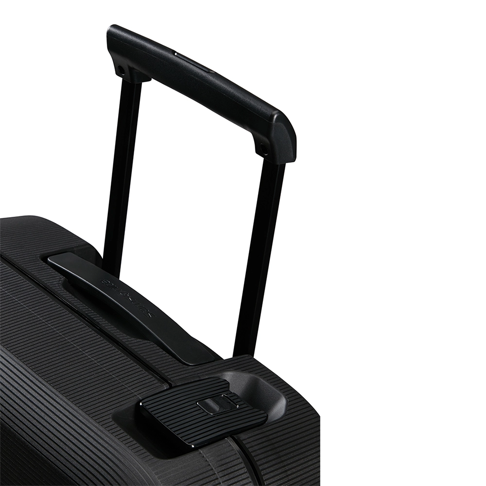 Conjunto de Malas Magnum Eco Samsonite Polipropileno Cadeado Tsa e Rodas Duplas 3 Pçs P/M/G Preto
