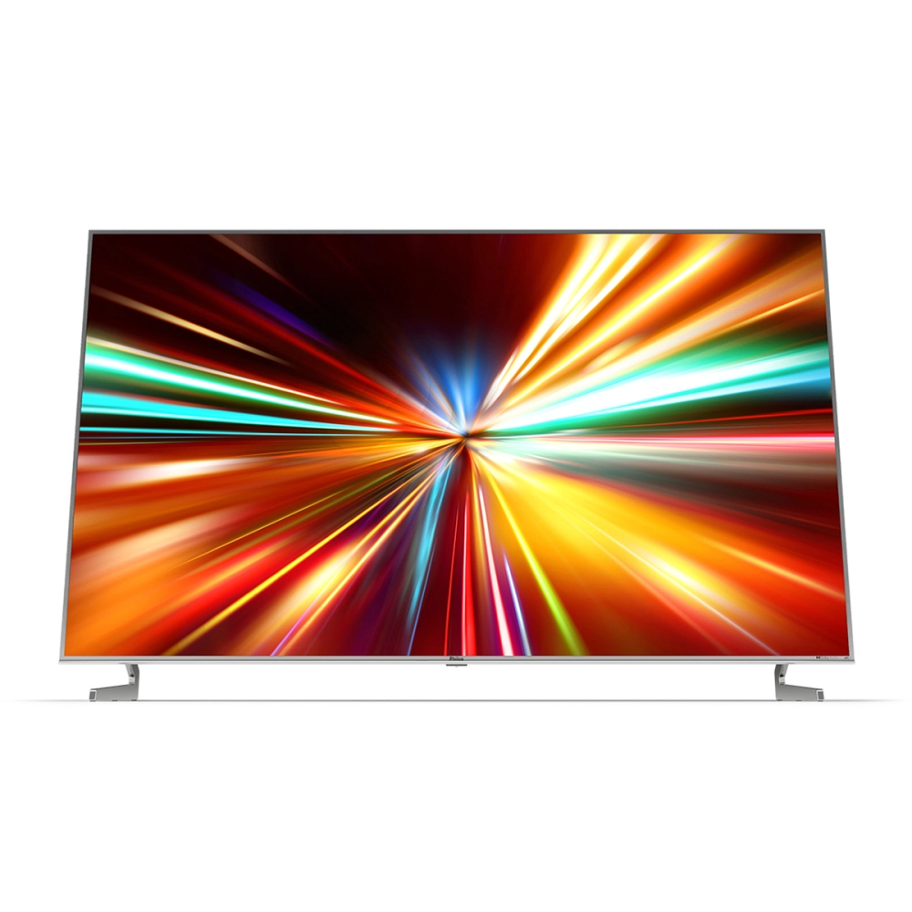 Smart Tv 85" Fast Philco PTV85F8TAGCM Qled Dolby Audio Android Tv Prata
