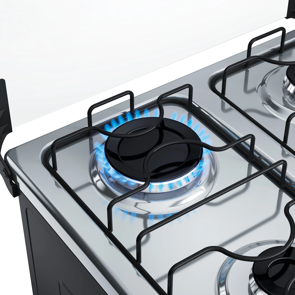 Fogão Dako Supreme Glass 4 Bocas a Gás Acendimento Automatico Branco Bivolt