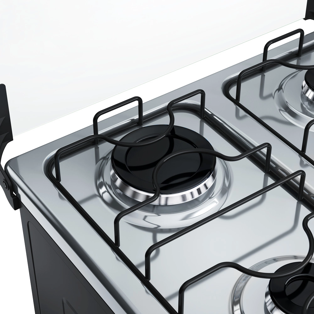 Fogão Dako Supreme Glass 4 Bocas a Gás Acendimento Automatico Branco Bivolt