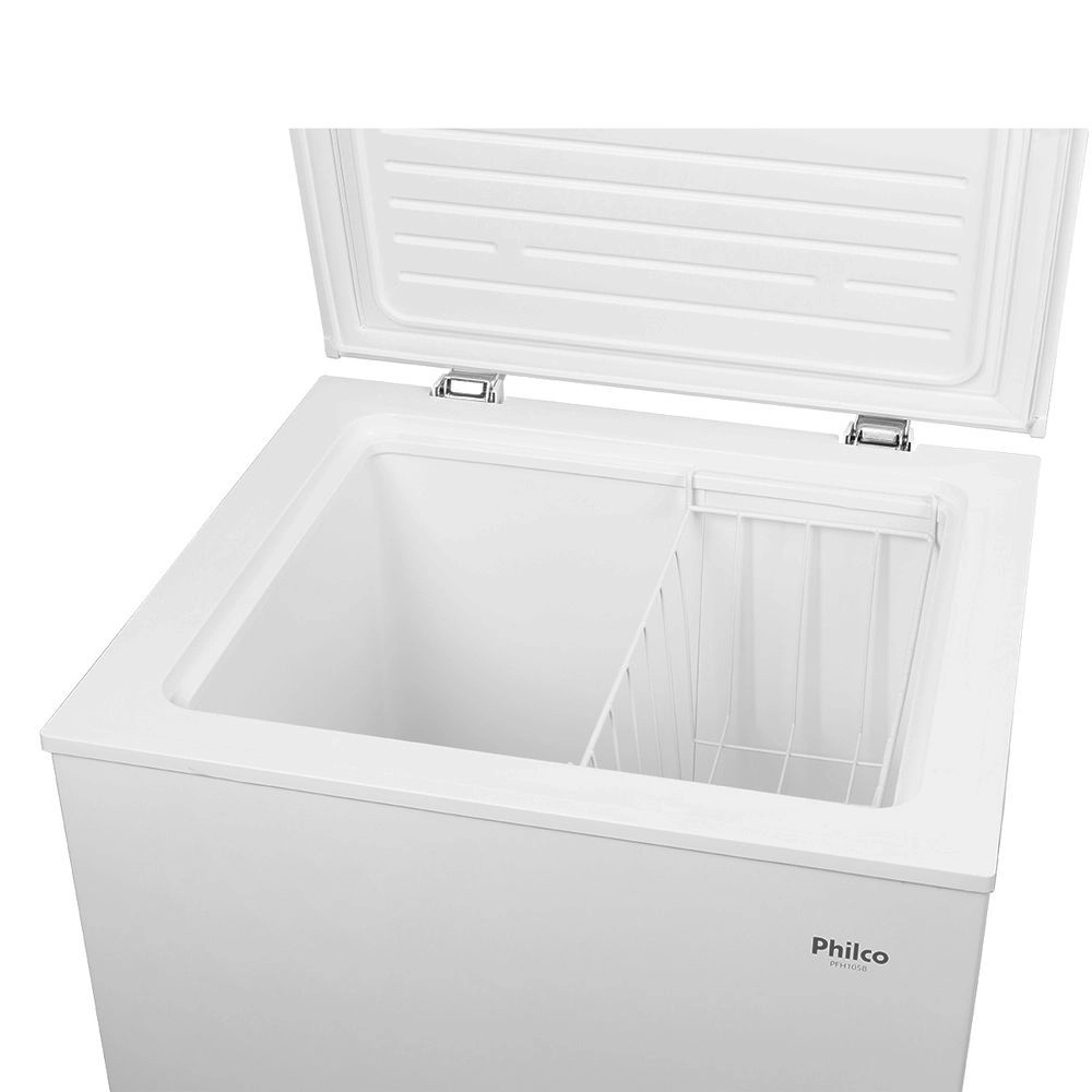 Freezer Horizontal Philco PFH105B 99 Litros 1 Porta 2 em 1 Branco 220v