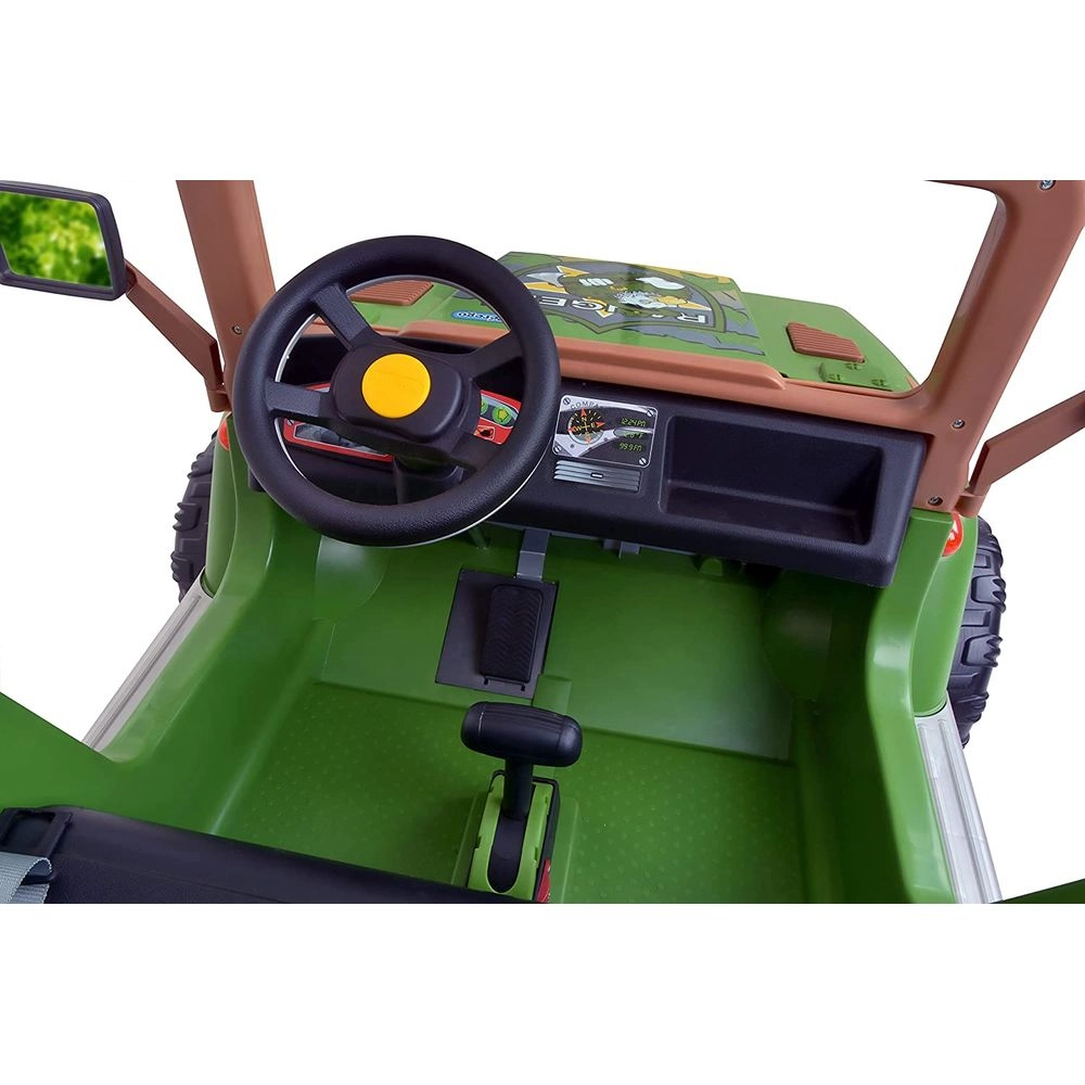 Jipe Eletrico Infantil Peg-pérego Ranger 538 Bateria 12v Verde