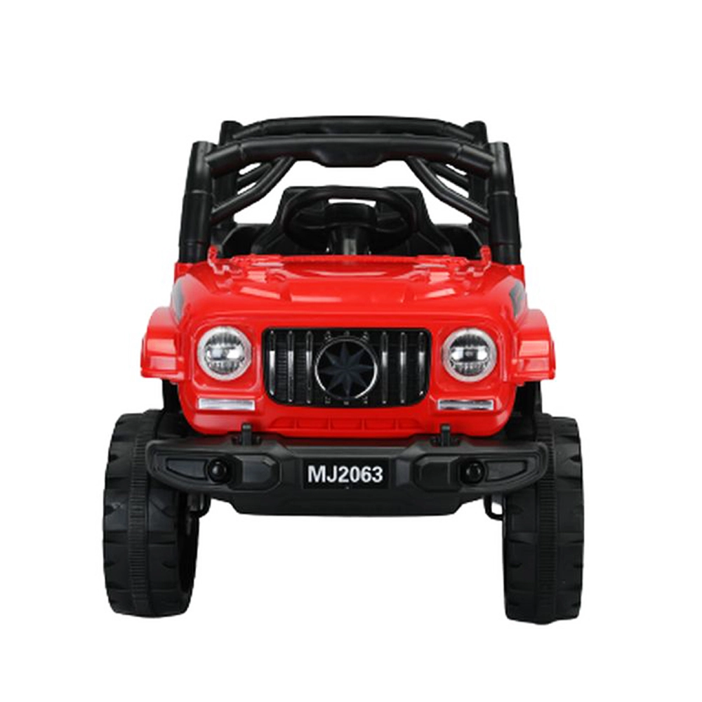 Jipe Infantil Carro Elétrico 12v Bang Toys com 2 Motores e Controle Remoto Vermelho