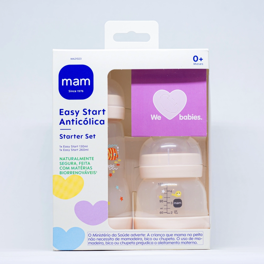 Kit Mamadeira Mam Easy Start Anticólica Duo