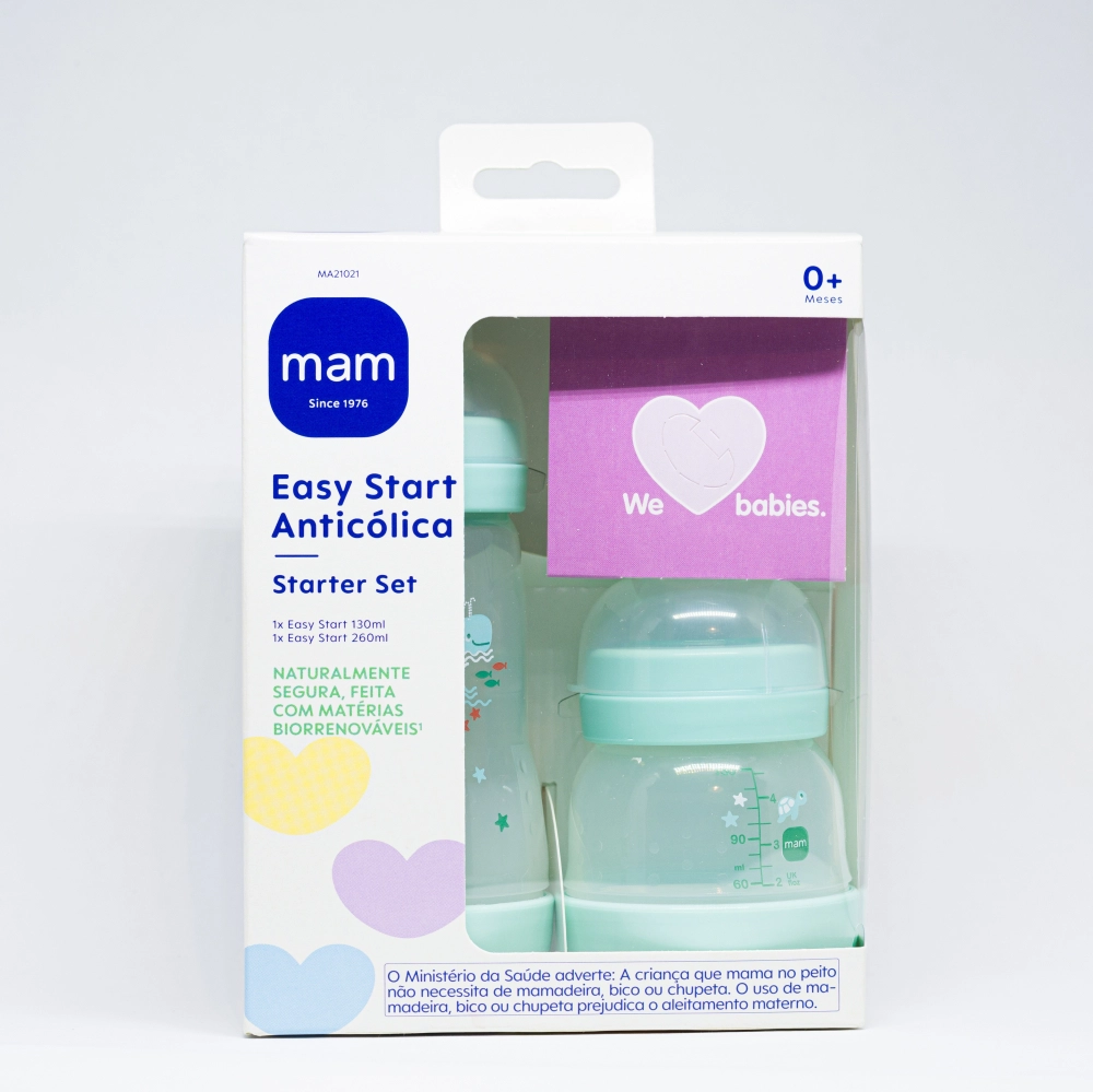 Kit Mamadeira Mam Easy Start Anticólica Duo