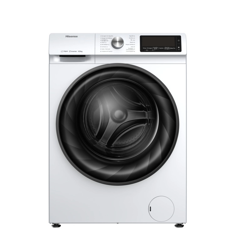 Lava e Seca  Hisense WD5Q13 13kg Seca 8kg Branca 