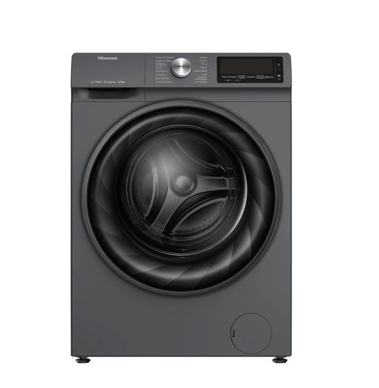 Lava e Seca Hisense WD5Q13 13kg Seca 8kg Titanium