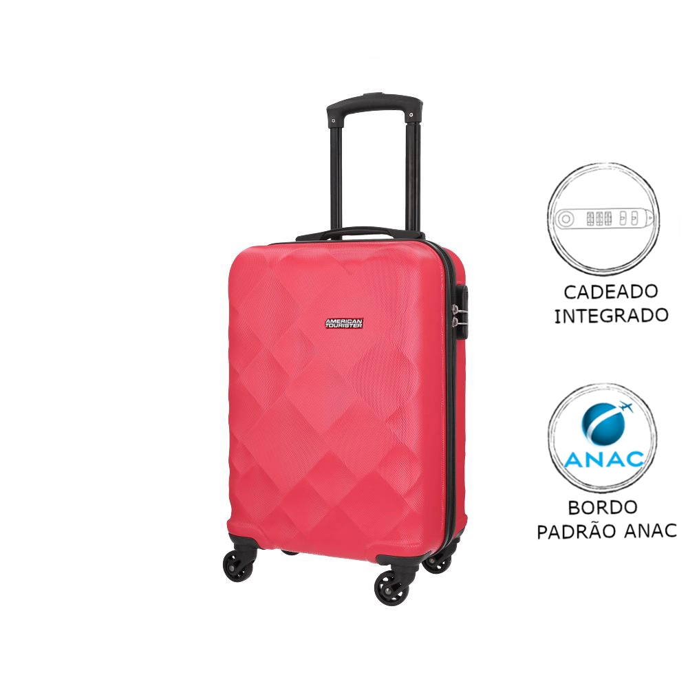 Mala de Bordo American Tourister By Samsonite Universe 2.0 ABS Rosa