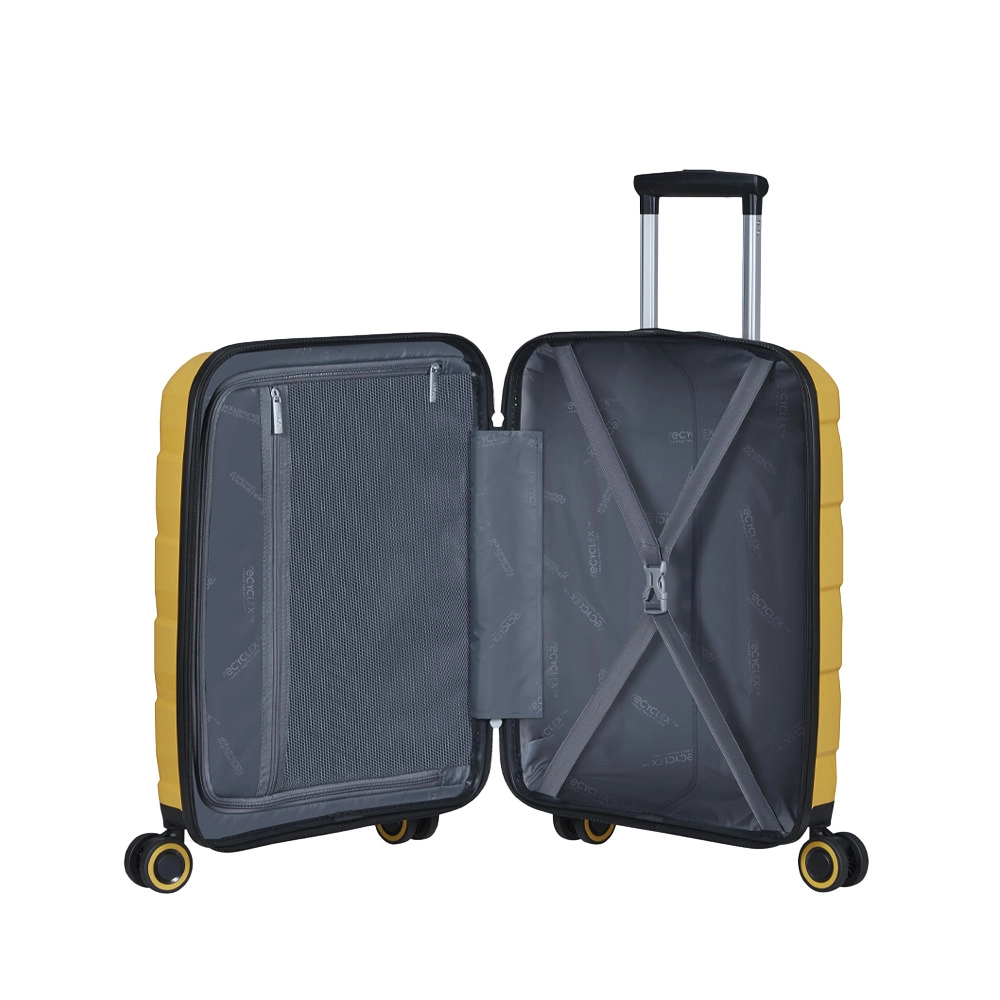 Mala de Bordo American Tourister By Samsonite Air Move Polipropileno Tsa Amarela