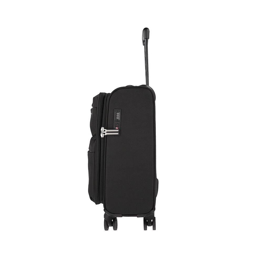 Mala de Bordo American Tourister By Samsonite New Rio Poliéster Expansível Tsa Preta