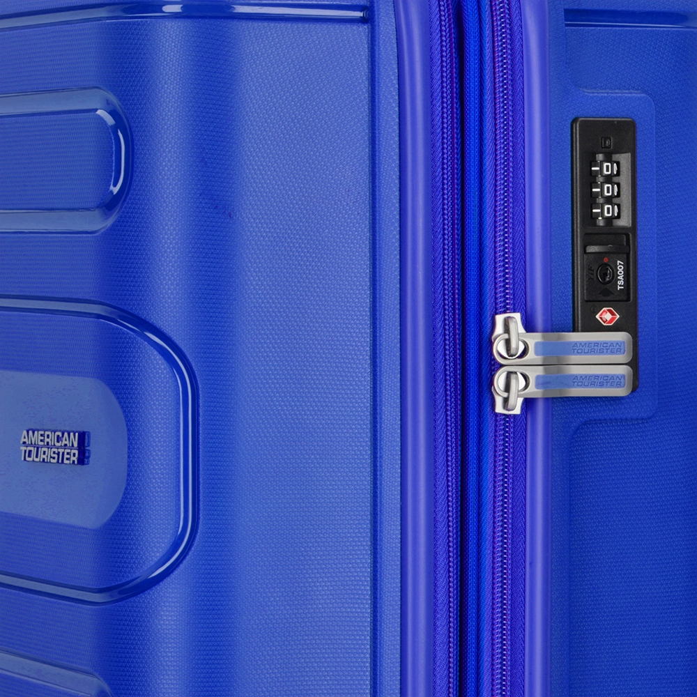 Mala de Bordo American Tourister By Samsonite Sunside Polipropileno Tsa Azul