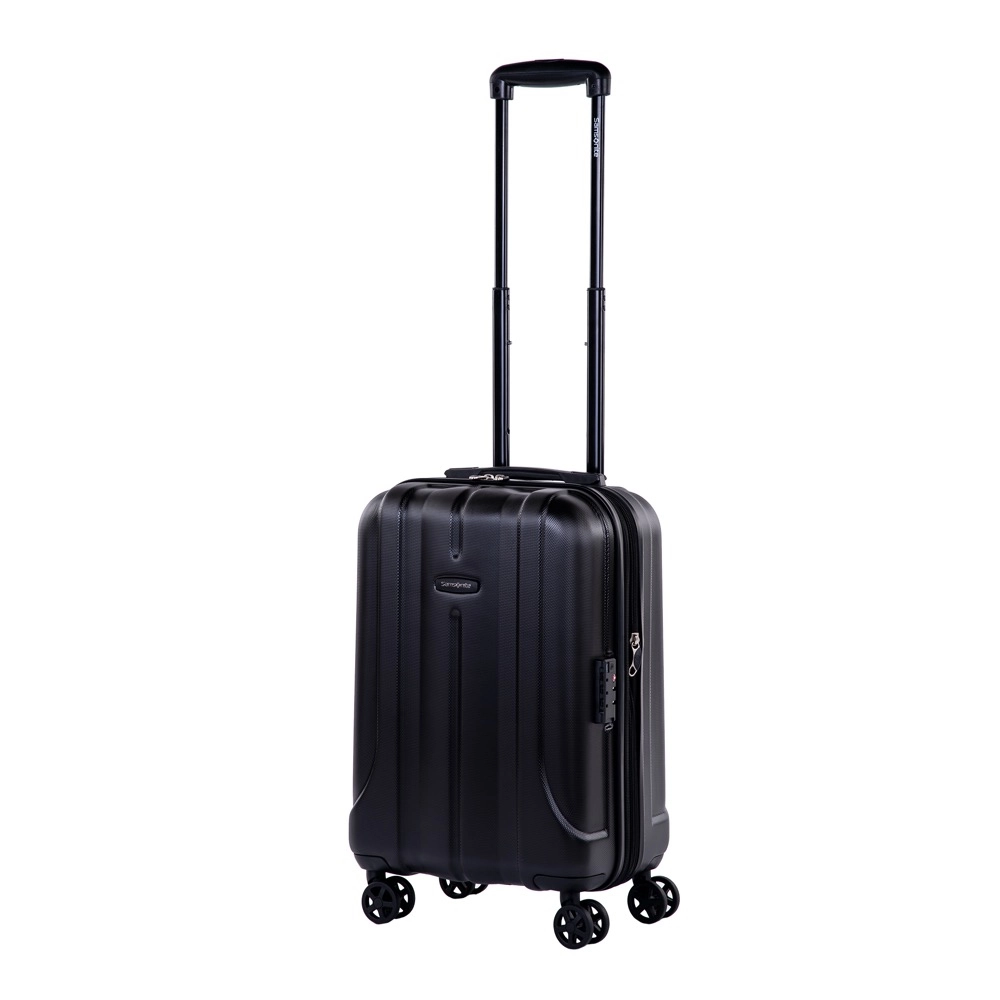 Mala de Bordo Samsonite Fiero Expansível ABS Expansível Tsa Preta