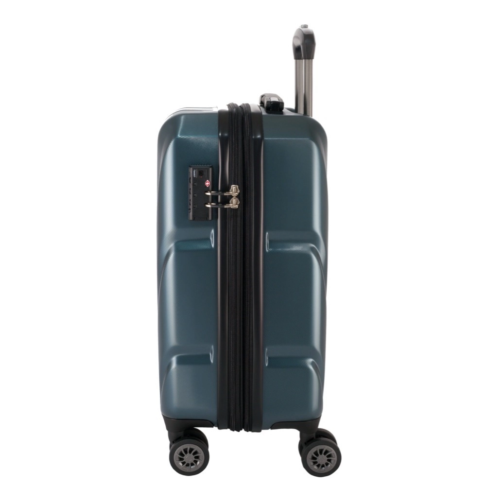 Mala de Bordo Pequena Expansivel em Policarbonato Samsonite Vegas Cadeado Tsa e Rodas Duplas Verde