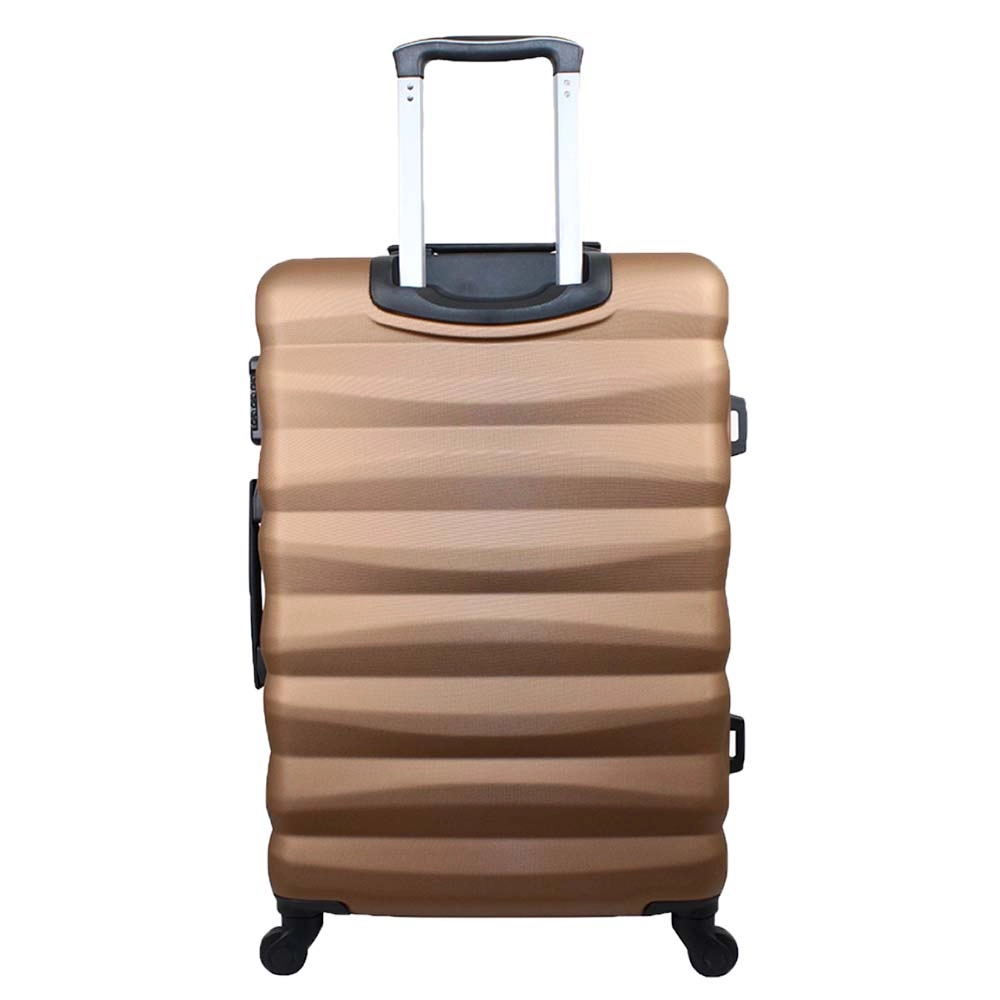Mala de Bordo Pequena para Viagem em Abs Yins 21089 Cadeado Integrado Rodas Giro 360° Cobre