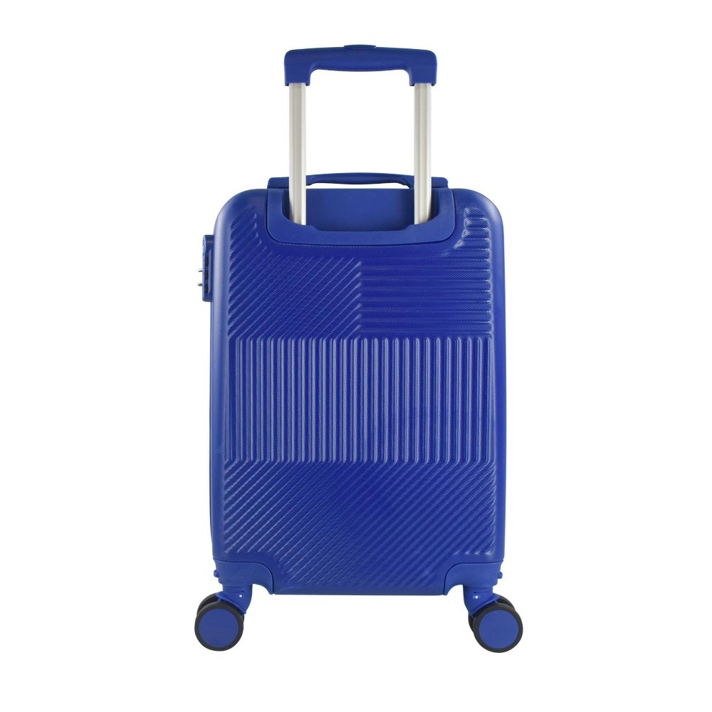 Mala de Bordo Pequena para Viagem em Abs Yins 21190 Cadeado Integrado Rodas Duplas 360 Azul
