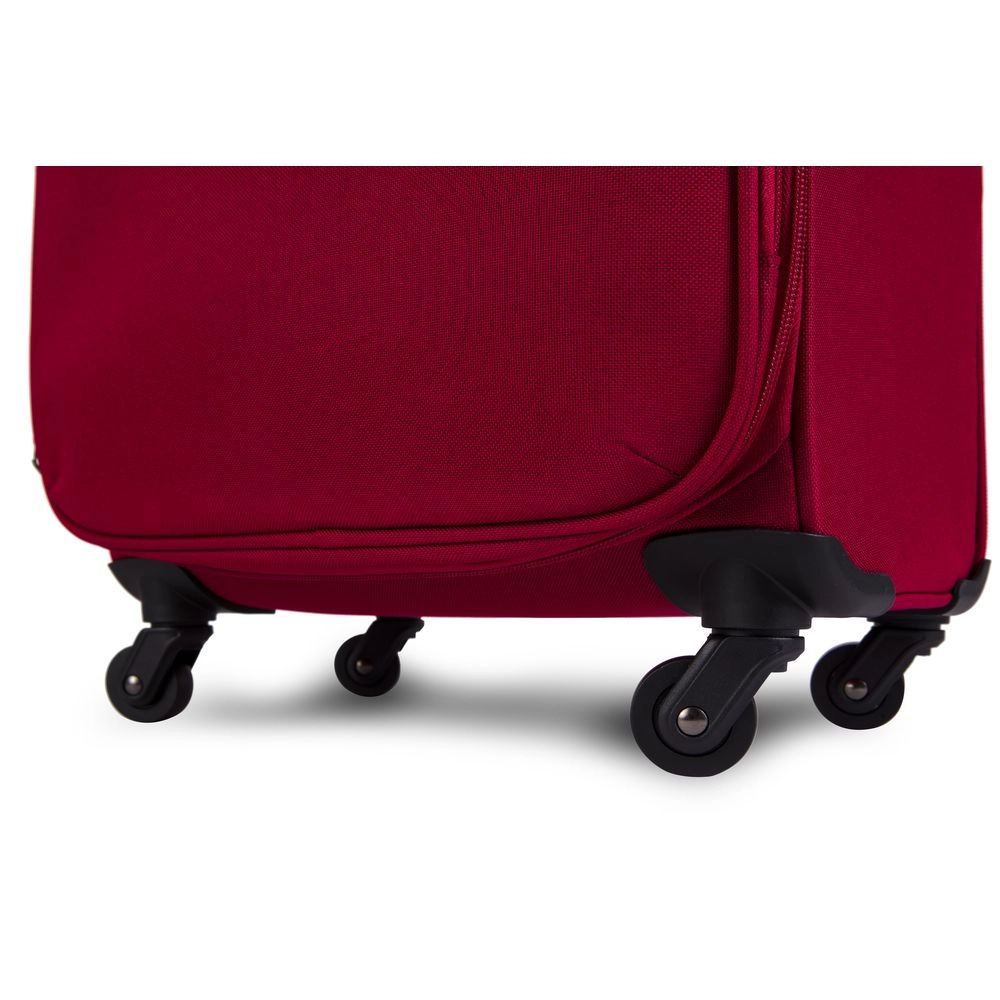 Mala de Bordo American Tourister By Samsonite Frankfurt Poliester Expansível Tsa Vermelha