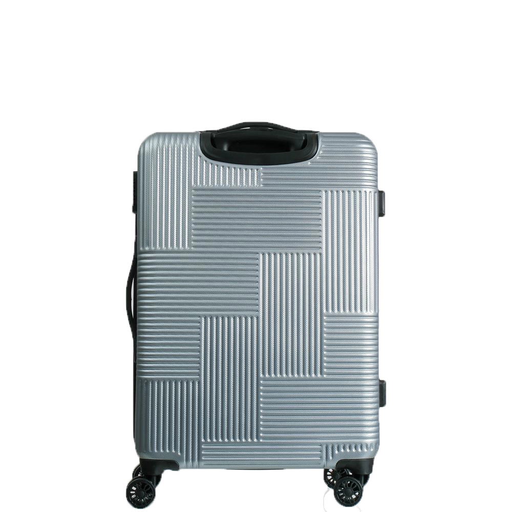 Mala de Viagem Grande Abs Expansível American Tourister By Samsonite Cuiabá Cadeado Tsa Prata