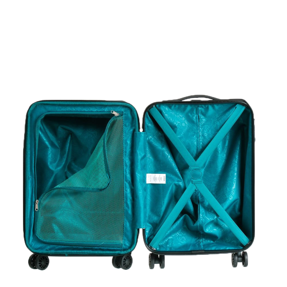 Mala de Viagem Grande Abs Expansível American Tourister By Samsonite Cuiabá Cadeado Tsa Prata