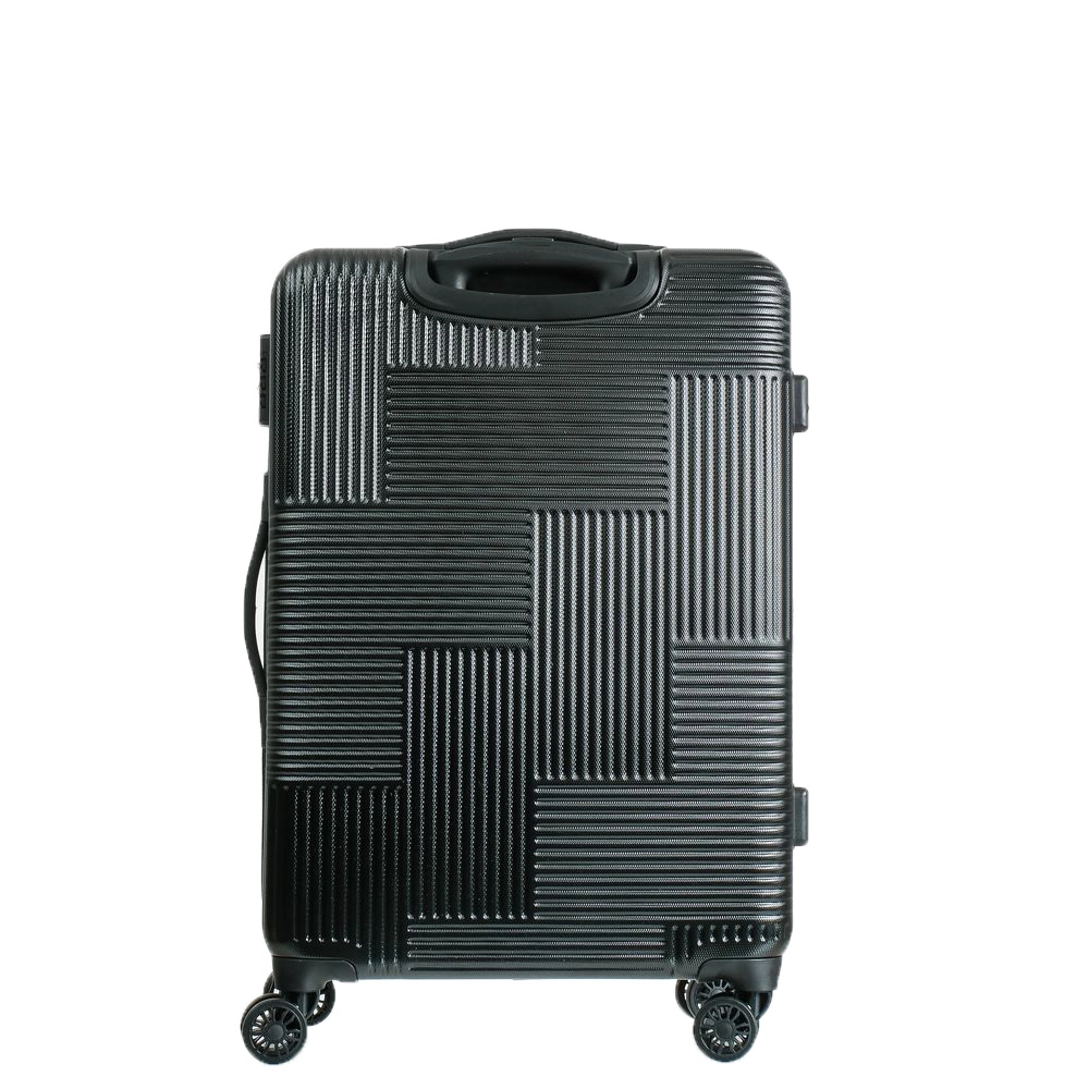 Mala de Viagem Grande Abs Expansível American Tourister By Samsonite Cuiabá Cadeado Tsa Preto