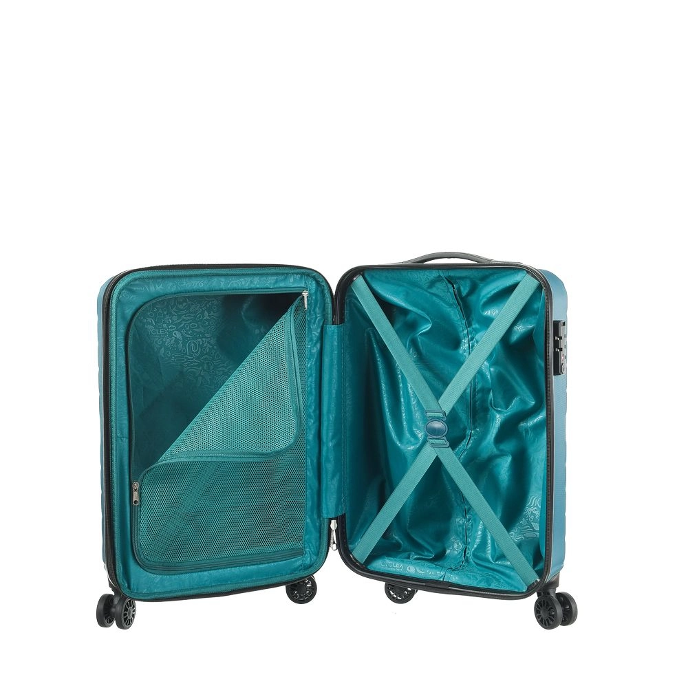 Mala de Viagem Grande Exp Abs American Tourister By Samsonite Recife Tsa Rodas Duplas 360 Verde