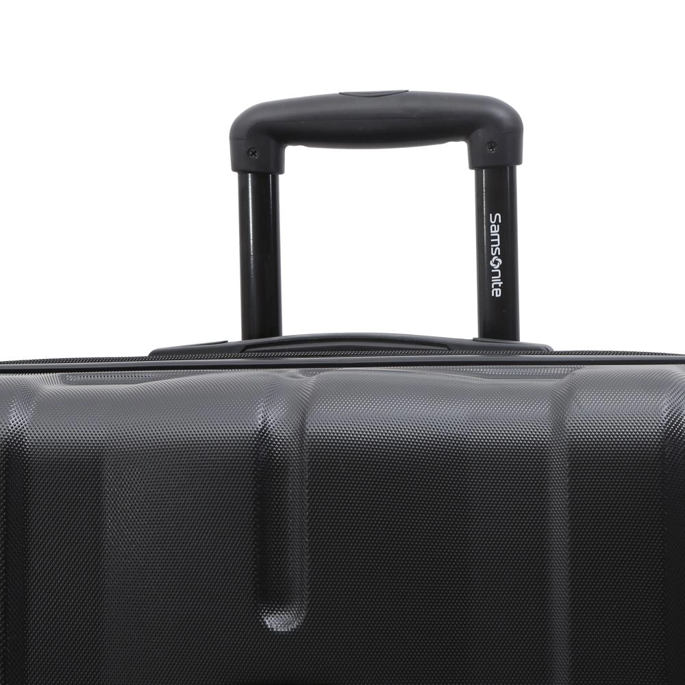 Mala de Viagem Grande Expansível em Abs Samsonite Fiero Cadeado Tsa e Rodas Duplas 360 Preta