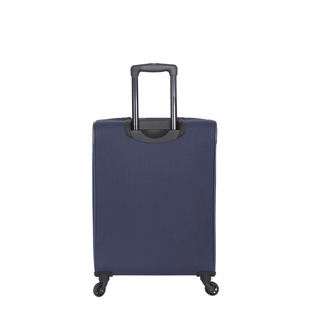 Mala de Viagem Grande Expansível Poliester Samsonite Bahia Cadeado Tsa e Rodas 360 Azul
