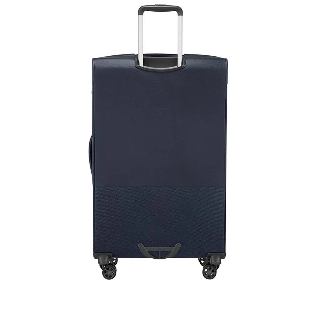 Mala de Viagem Grande Expansível Poliester Samsonite Popsoda Cadeado Tsa e Rodas Duplas Azul Marinho
