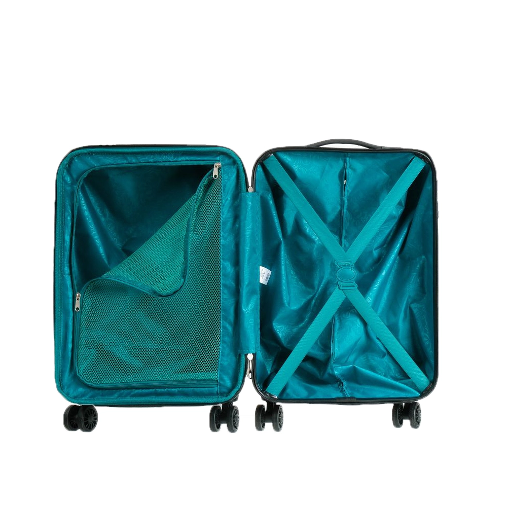 Mala de Viagem Media Abs Expansível American Tourister By Samsonite Cuiabá Cadeado Tsa Preto