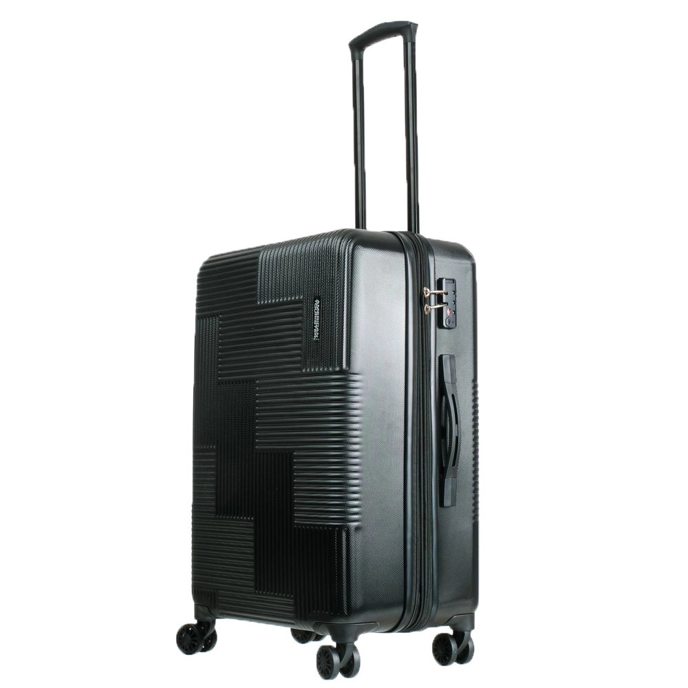Mala de Viagem Media Abs Expansível American Tourister By Samsonite Cuiabá Cadeado Tsa Preto