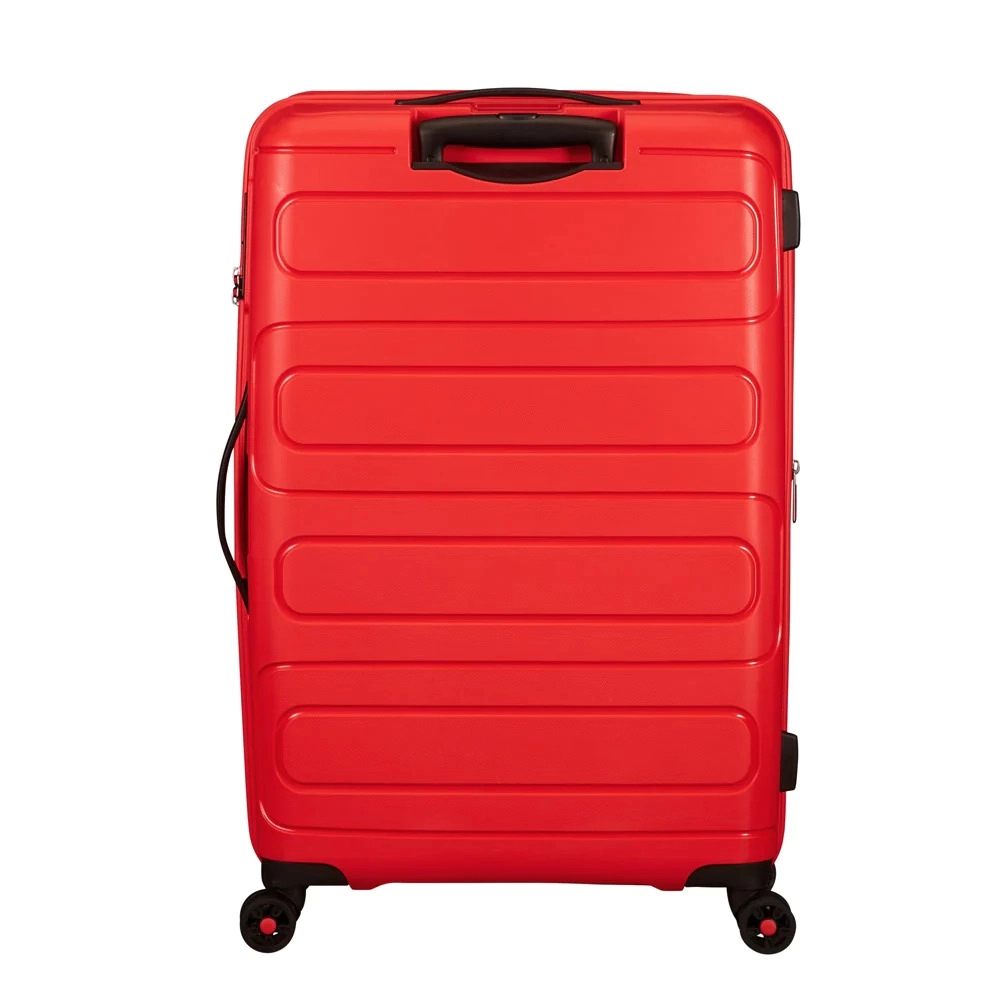 Mala de Viagem Media em Polipropileno American Tourister By Samsonite Sunside Cadeado Tsa Vermelho