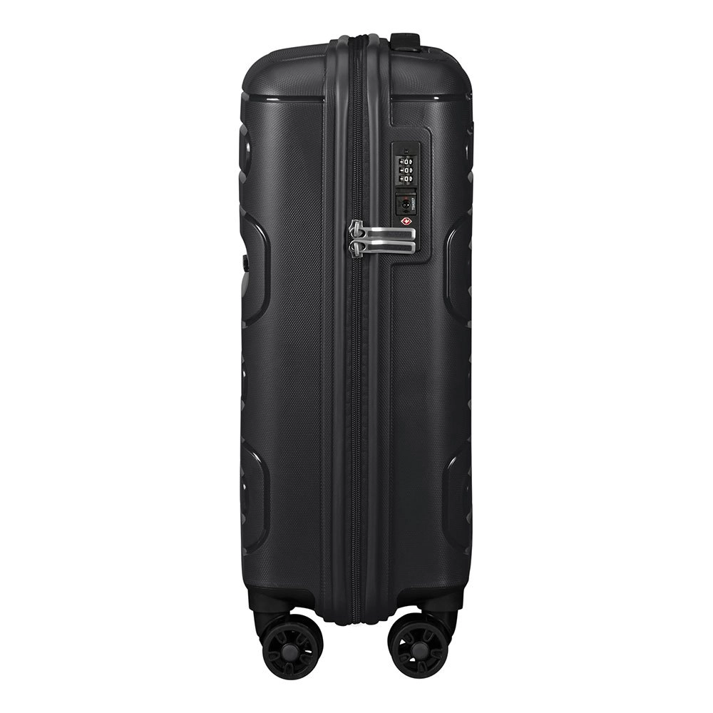 Mala de Viagem Media em Polipropileno American Tourister Sunside Cadeado Tsa Preta