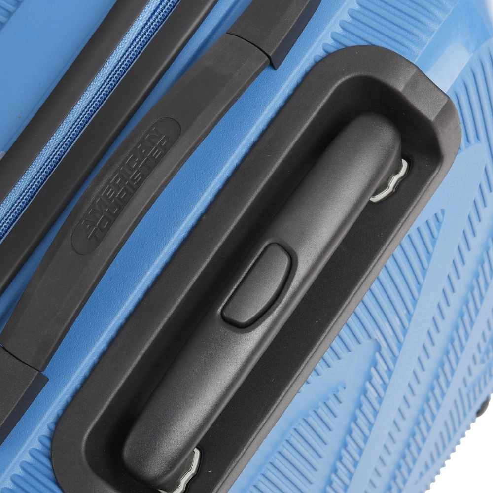 Mala Grande para Viagem Polipropileno American Tourister Camboriu Cadeado Tsa Rodas 360º Azul