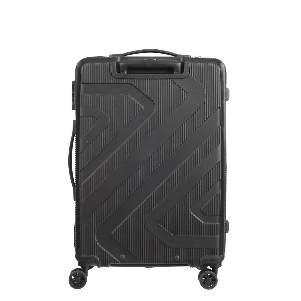 Mala Média para Viagem Polipropileno American Tourister Camboriu Cadeado Tsa Rodas 360º Preta