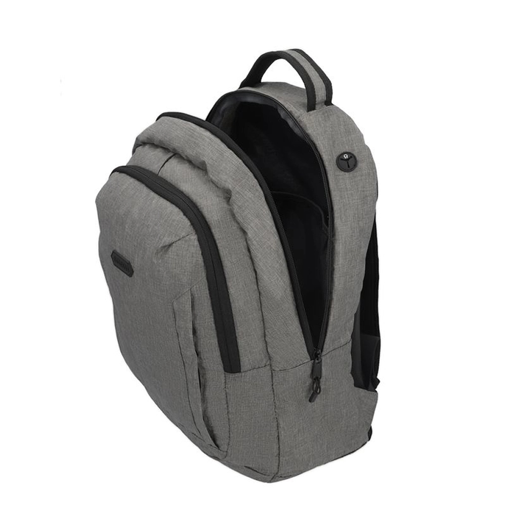 Mochila para Notebook em Poliéster American Tourister By Samsonite Newport Plus Cinza e Preta